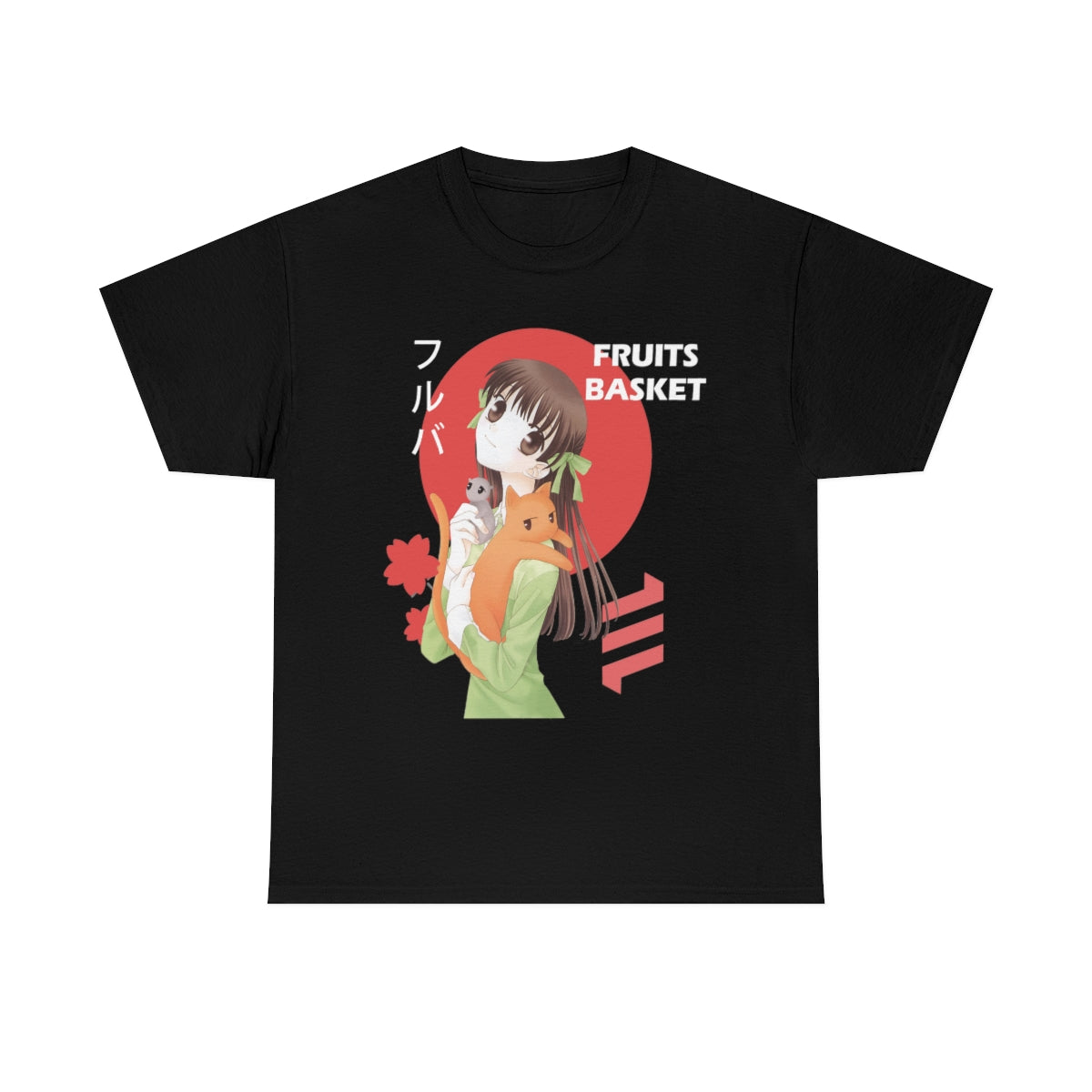 Fruits Basket Shirt, Tohru Honda Shirt, Kyo Yuki Onigiri, Cat mouse Onigiri, Anime zodiac, Anime Shirt, Manga, Cute Kawaii,Unisex Tee