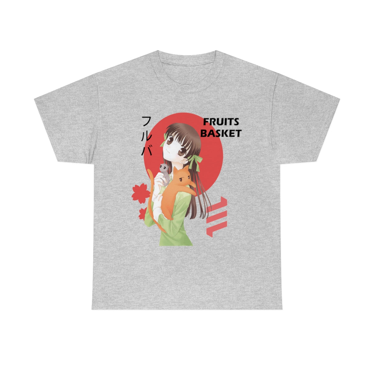 Fruits Basket Shirt, Tohru Honda Shirt, Kyo Yuki Onigiri, Cat mouse Onigiri, Anime zodiac, Anime Shirt, Manga, Cute Kawaii,Unisex Tee