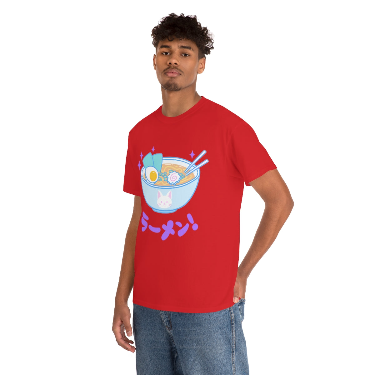 Cute Ramen Pink Kawaii Ramen Tee, Soup Noodle shirt, Pastel Clothing, Harajuku Clothing, Japanese, Egirl Eboy, Unisex