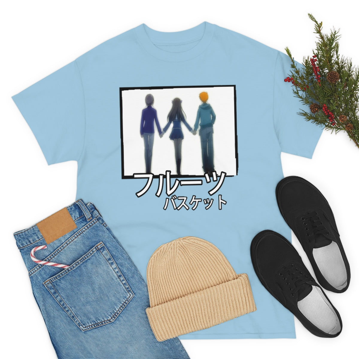 Fruits Basket Shirt, Tohru Honda, Kyo Soma, Yuki Sohma, Anime Shirt, Manga, Aesthetic Shirt, Cute Tee