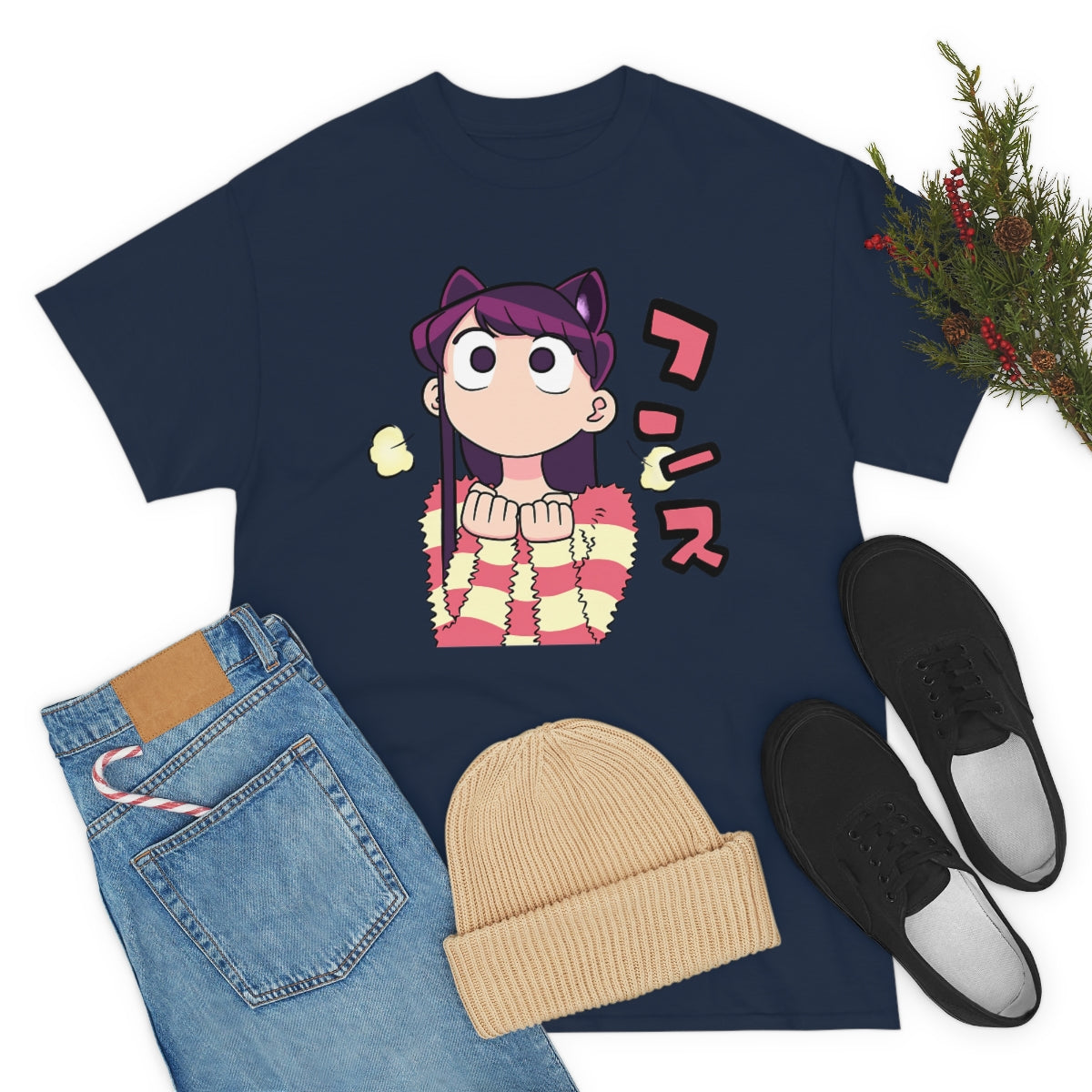 Komi Can't Communicate T-Shirt Komi Shirt Shouko Komi Shirt Anime Graphic Tee Anime T-Shirt