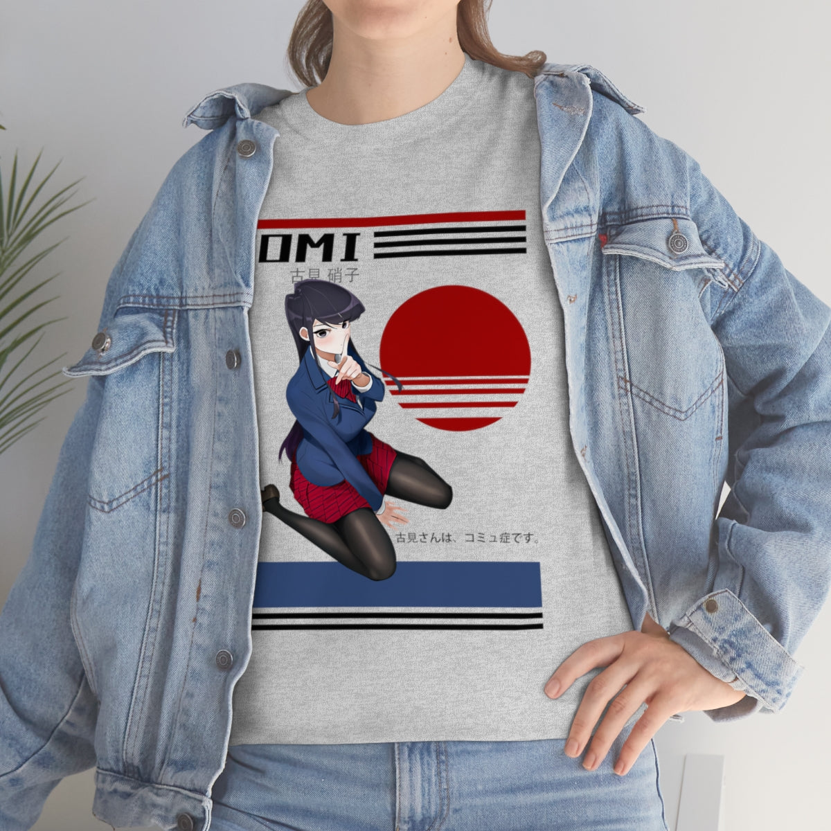 Komi San shirt, Komi Can't Communicate Tee, Anime, Shouko Komi Shirt, Anime, Anime T-Shirt, Manga Crewneck, Anime Gift