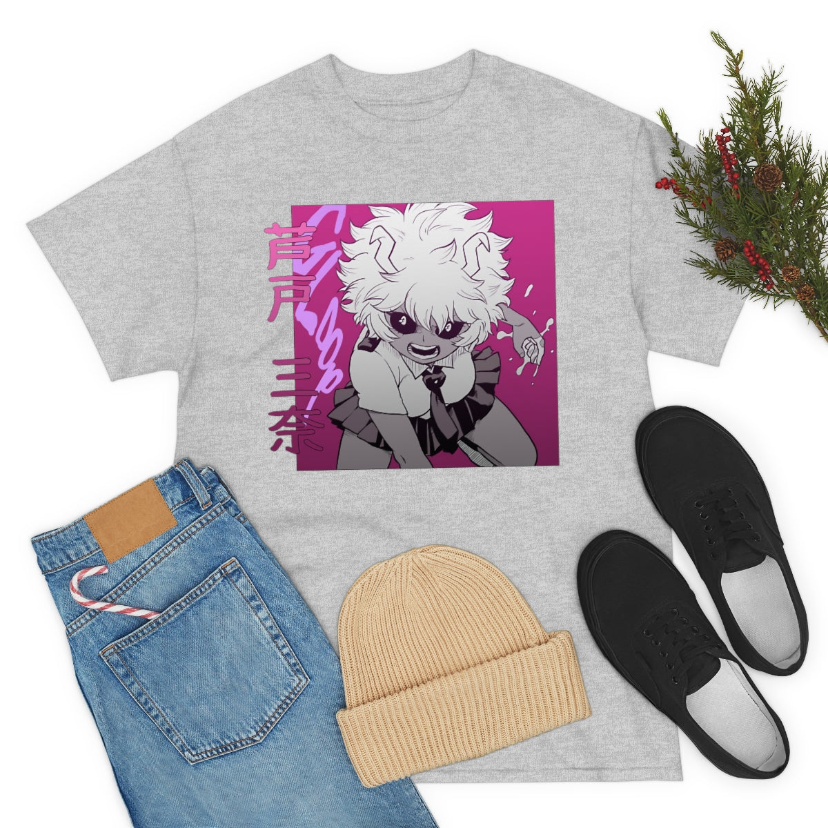 Mina Ashido Pinky My Hero Academia Tee, Boku no Hero, MHA, BNHA, Art, Anime tshirt, Manga, Kawaii, Aesthetic, Harajuku