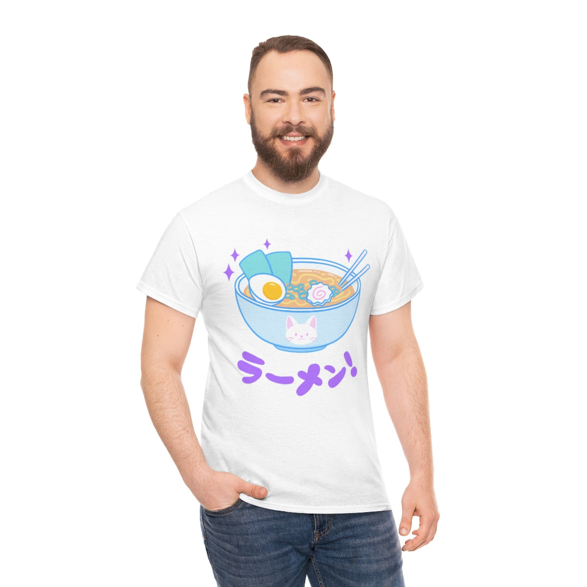 Cute Ramen Pink Kawaii Ramen Tee, Soup Noodle shirt, Pastel Clothing, Harajuku Clothing, Japanese, Egirl Eboy, Unisex