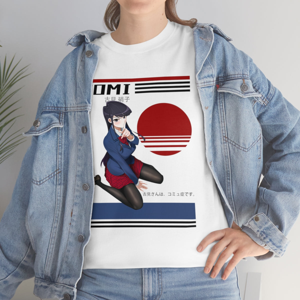 Komi San shirt, Komi Can't Communicate Tee, Anime, Shouko Komi Shirt, Anime, Anime T-Shirt, Manga Crewneck, Anime Gift