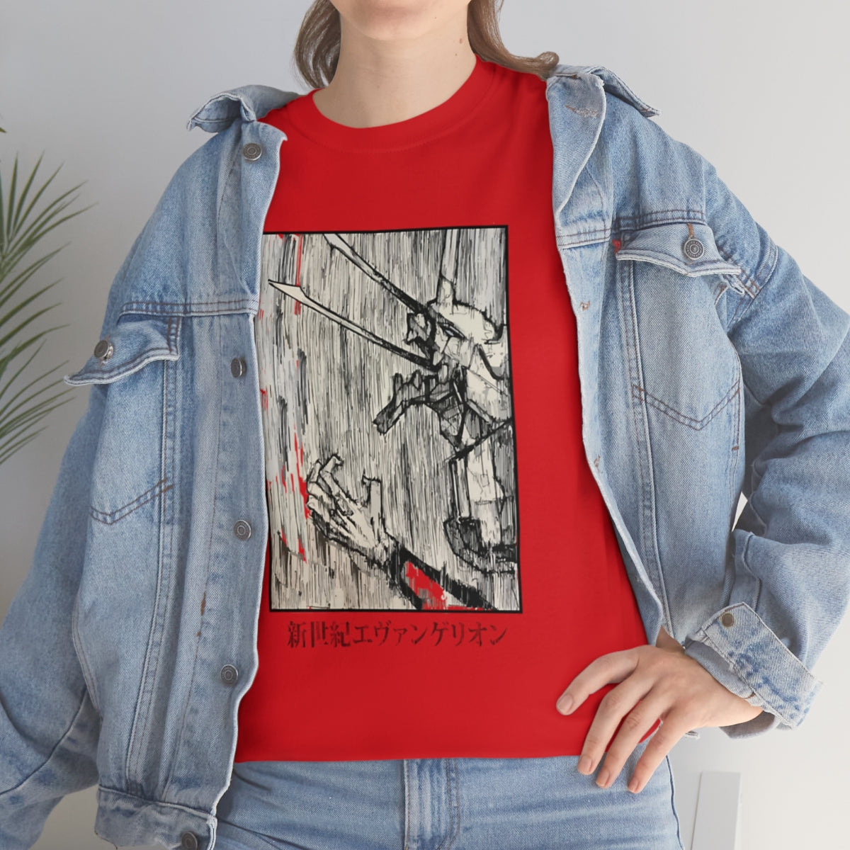 T-Shirt Neon Genesis Evangelion Rei Ayanami Manga Anime Japan Asuka Langley Lilith Kawaii Kawai Ecchi Nerv Headquaters