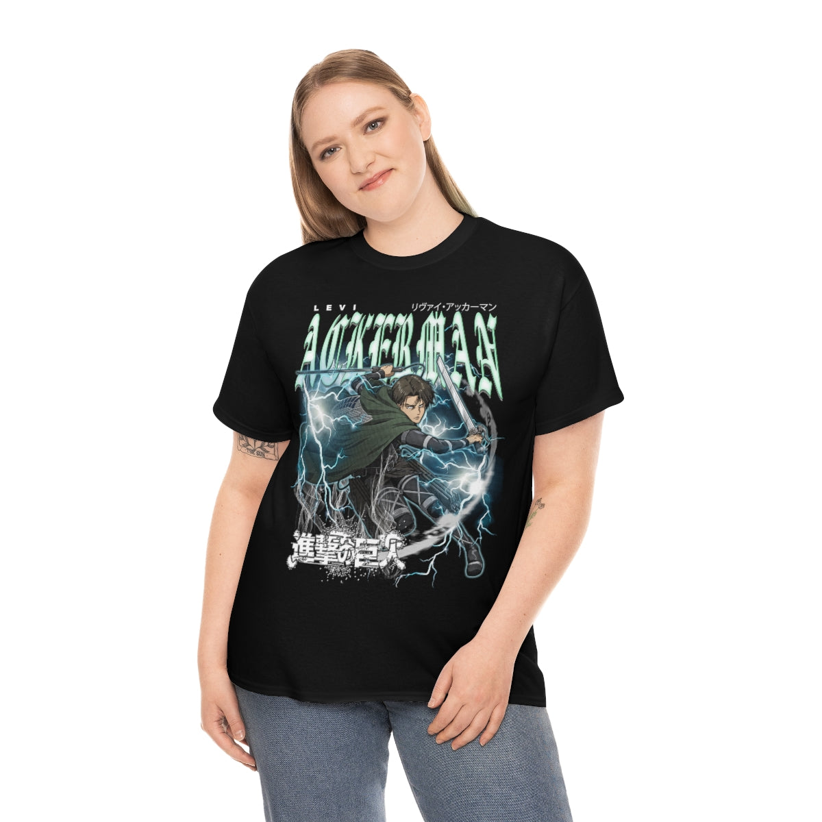 Levi ackerman shirt, Anime Shirt, Aot shirt