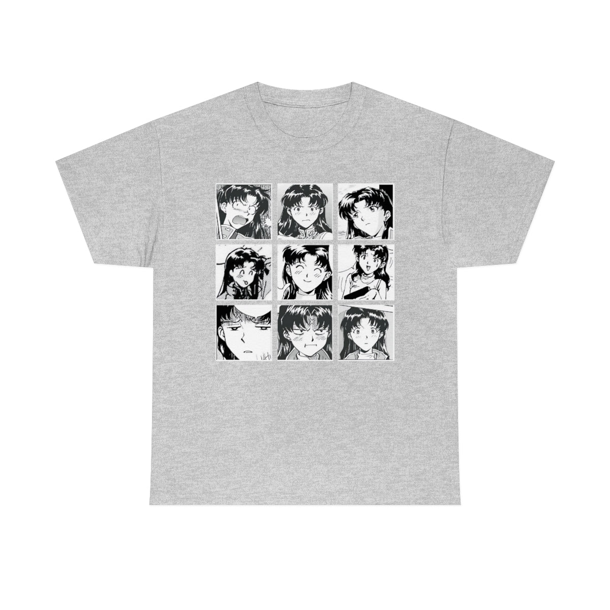 Evangelion Shirt, Misato Katsuragi, Neon Genesis Evangelion, Misato Shirt, Anime Shirt, Vaporwave Shirt, Misato, Shinji, Rei, Unisex Tee
