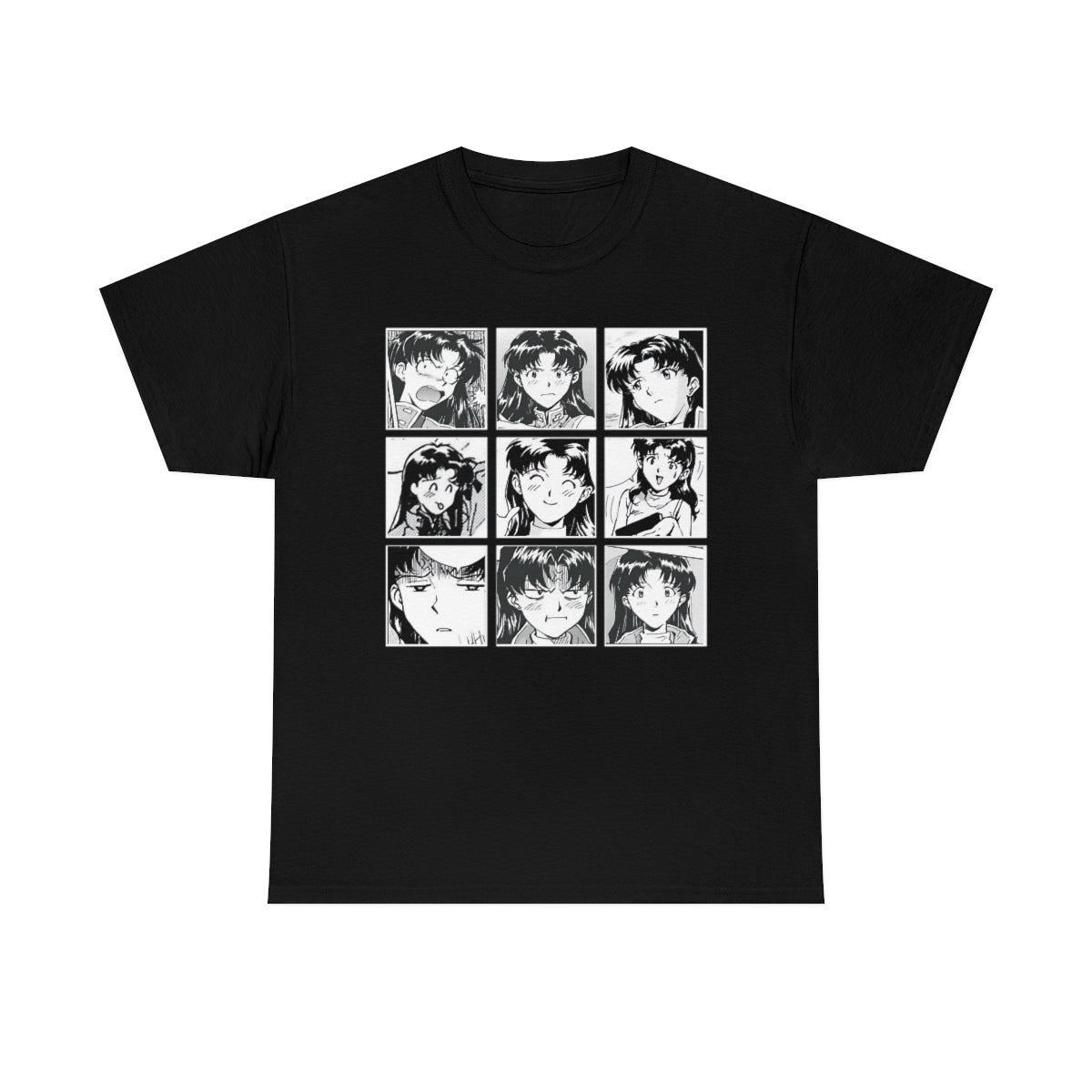 Evangelion Shirt, Misato Katsuragi, Neon Genesis Evangelion, Misato Shirt, Anime Shirt, Vaporwave Shirt, Misato, Shinji, Rei, Unisex Tee
