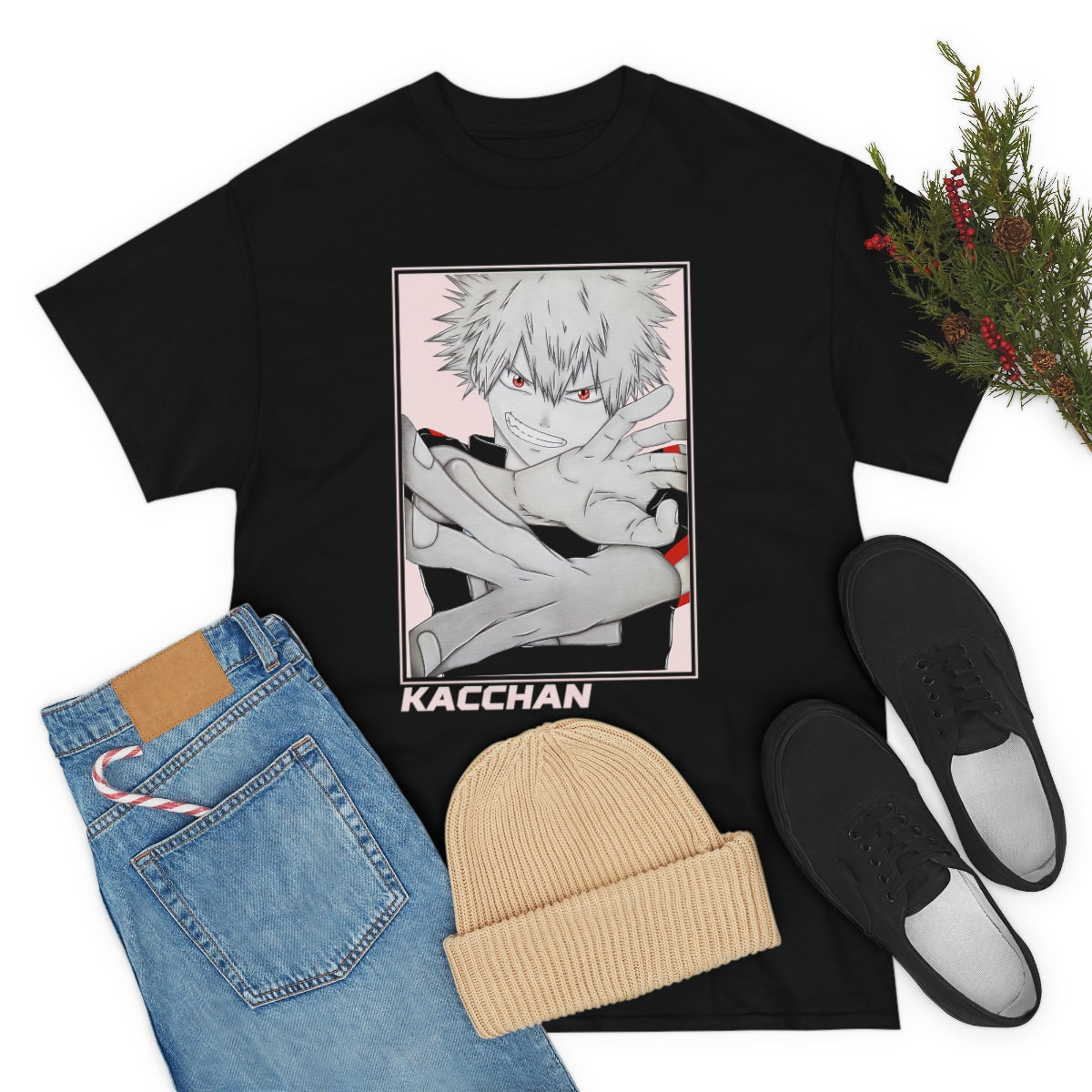 Kacchan Shirt, My Hero Academia T shirt, Katsuki Bakugo, Boku No Hero Academia Tee, Anime T-shirt Anime Shirt, Heavy Cotton Tee