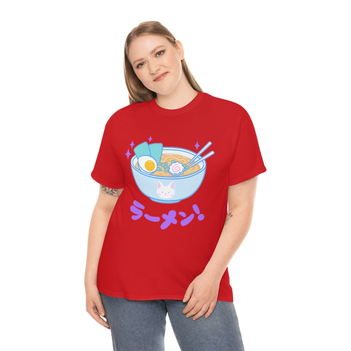 Cute Ramen Pink Kawaii Ramen Tee, Soup Noodle shirt, Pastel Clothing, Harajuku Clothing, Japanese, Egirl Eboy, Unisex