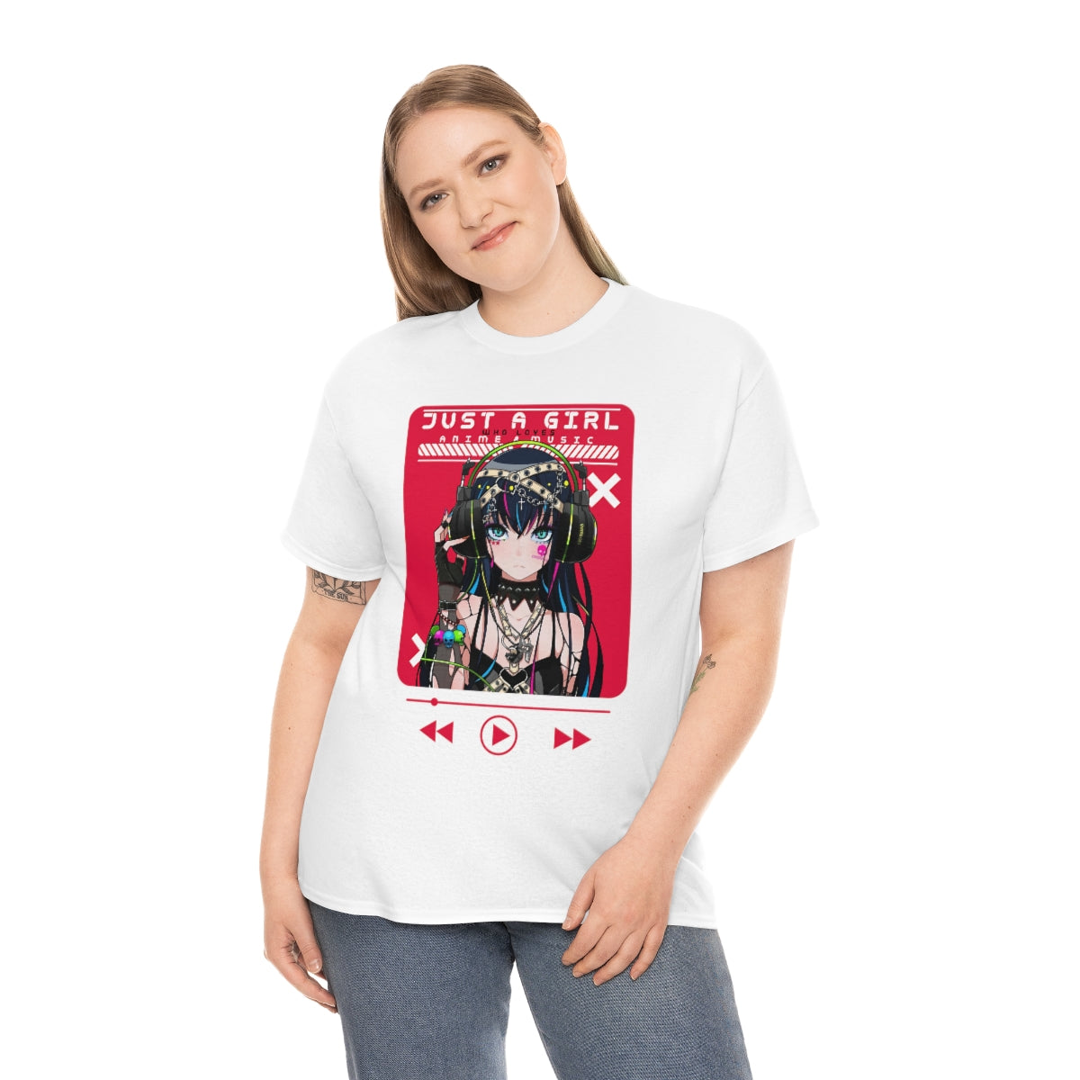 Just A Girl Who Loves Anime Sketching Shirt, Anime Shirt, Kawaii Anime Fans Shirt, Japan Culture Tee, Anime Lover Funny Anime Shirt