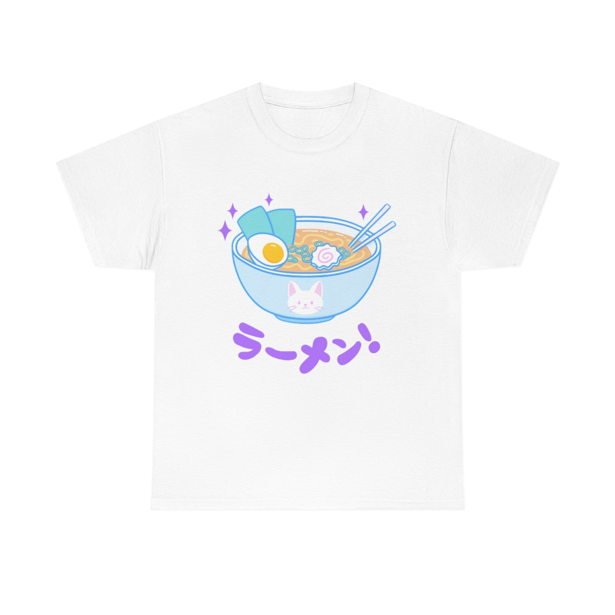 Cute Ramen Pink Kawaii Ramen Tee, Soup Noodle shirt, Pastel Clothing, Harajuku Clothing, Japanese, Egirl Eboy, Unisex