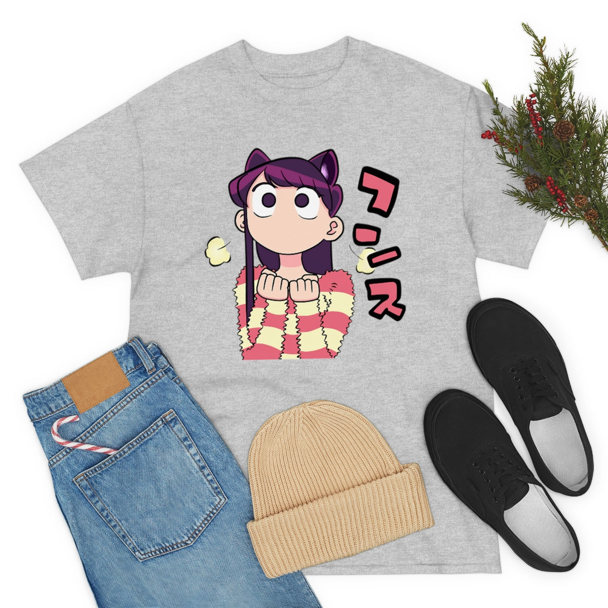 Komi Can't Communicate T-Shirt Komi Shirt Shouko Komi Shirt Anime Graphic Tee Anime T-Shirt