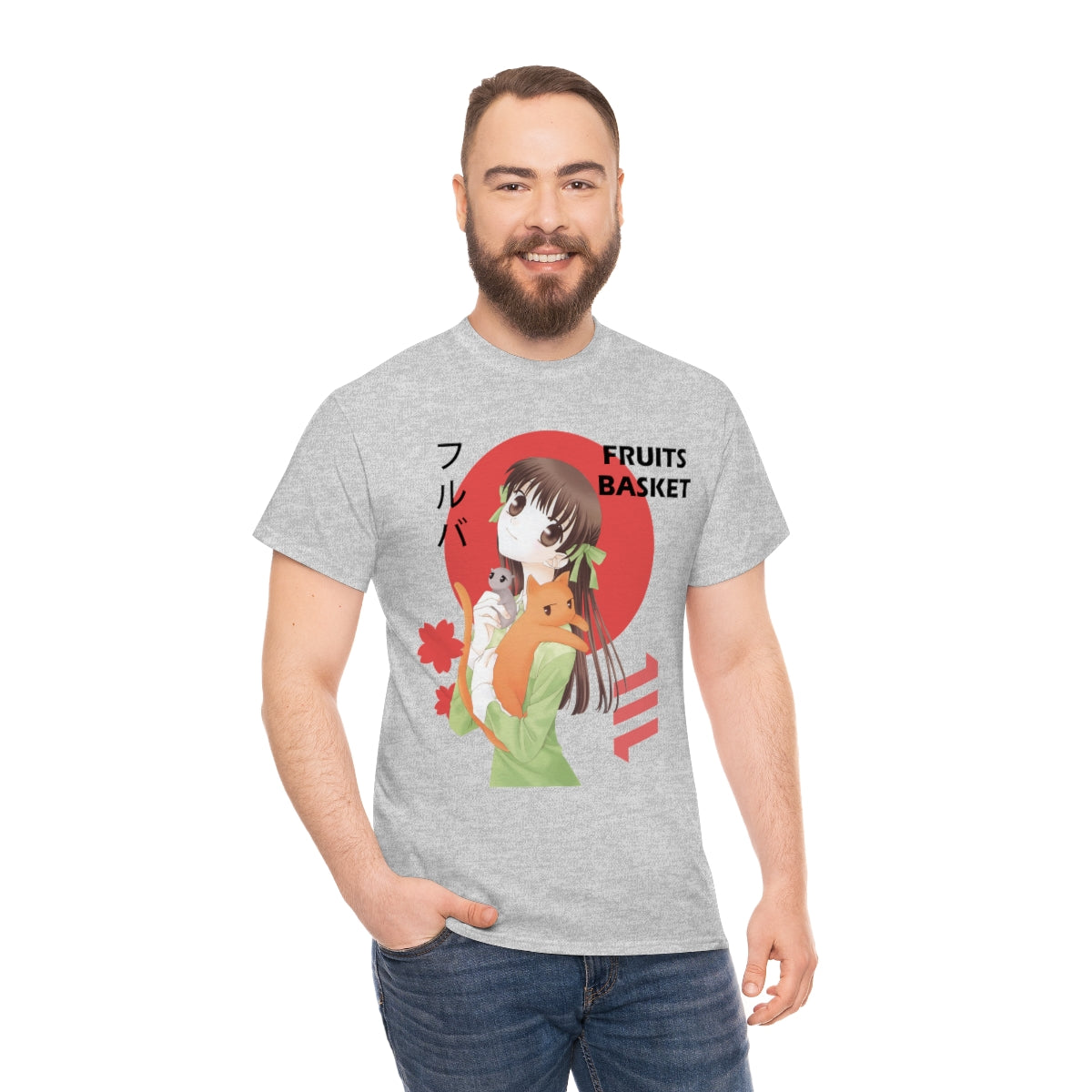 Fruits Basket Shirt, Tohru Honda Shirt, Kyo Yuki Onigiri, Cat mouse Onigiri, Anime zodiac, Anime Shirt, Manga, Cute Kawaii,Unisex Tee