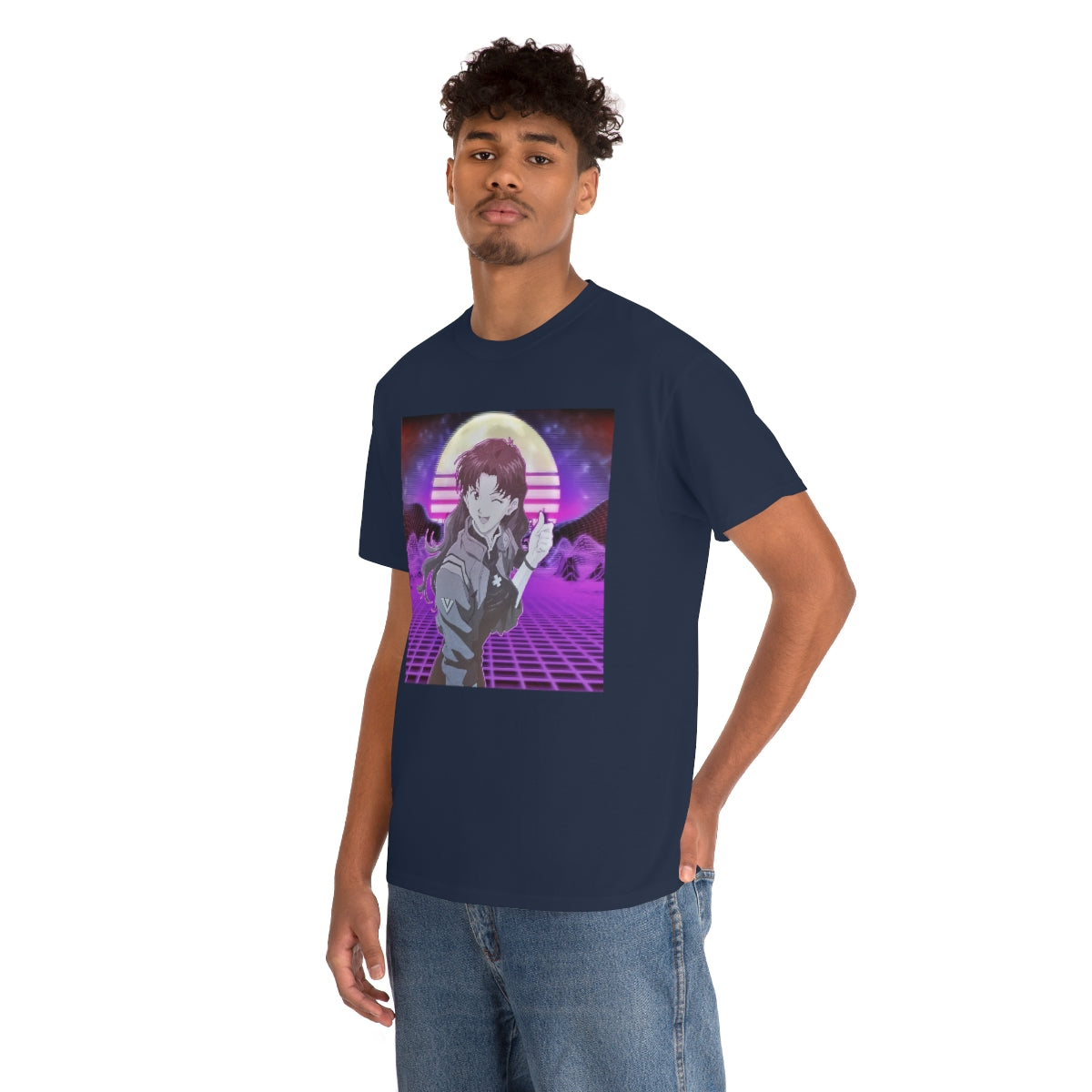 Evangelion, Misato Katsuragi,Neon Genesis Evangelion,Vaporwave, anime,Misato,Rei,Asuka,Shinji