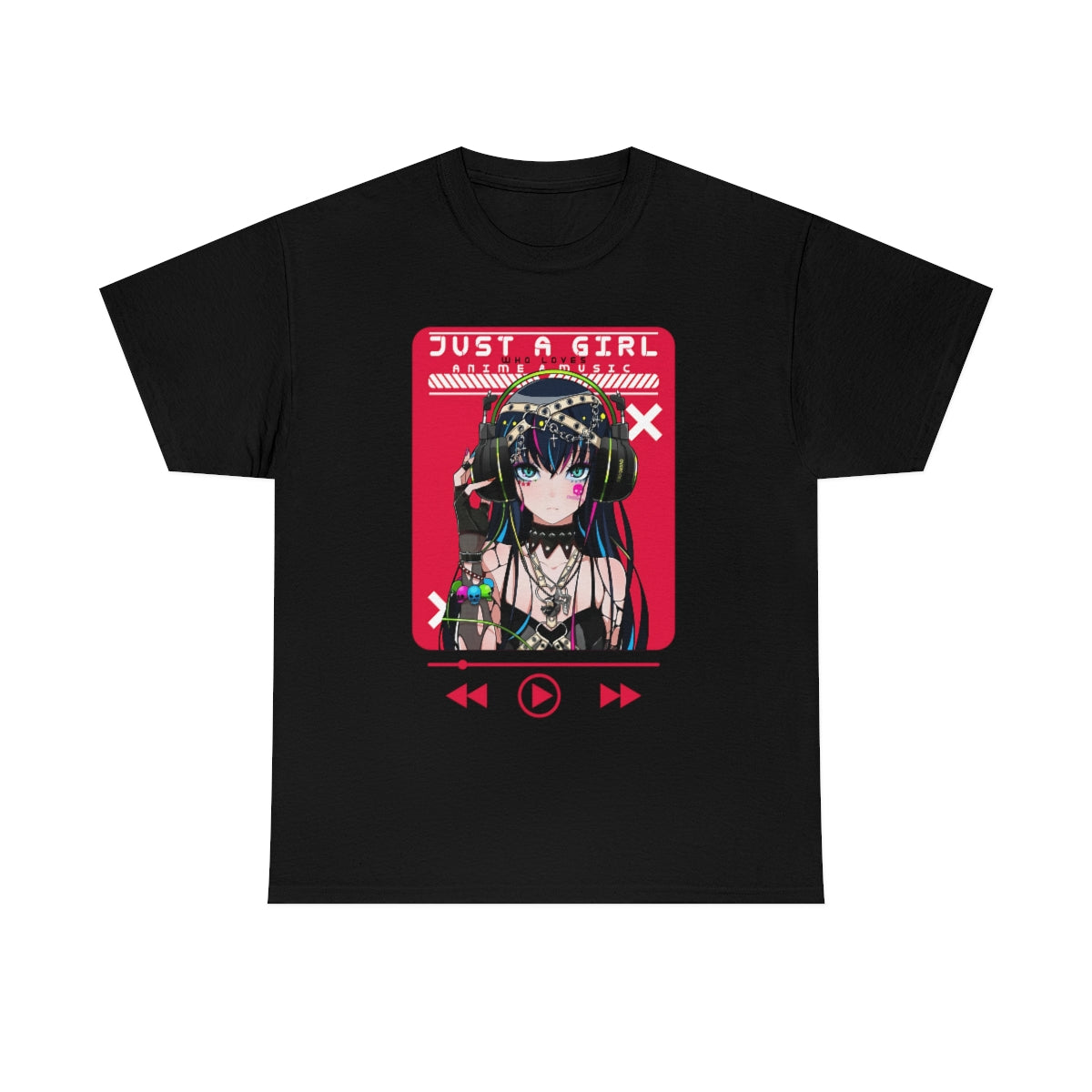 Just A Girl Who Loves Anime Sketching Shirt, Anime Shirt, Kawaii Anime Fans Shirt, Japan Culture Tee, Anime Lover Funny Anime Shirt