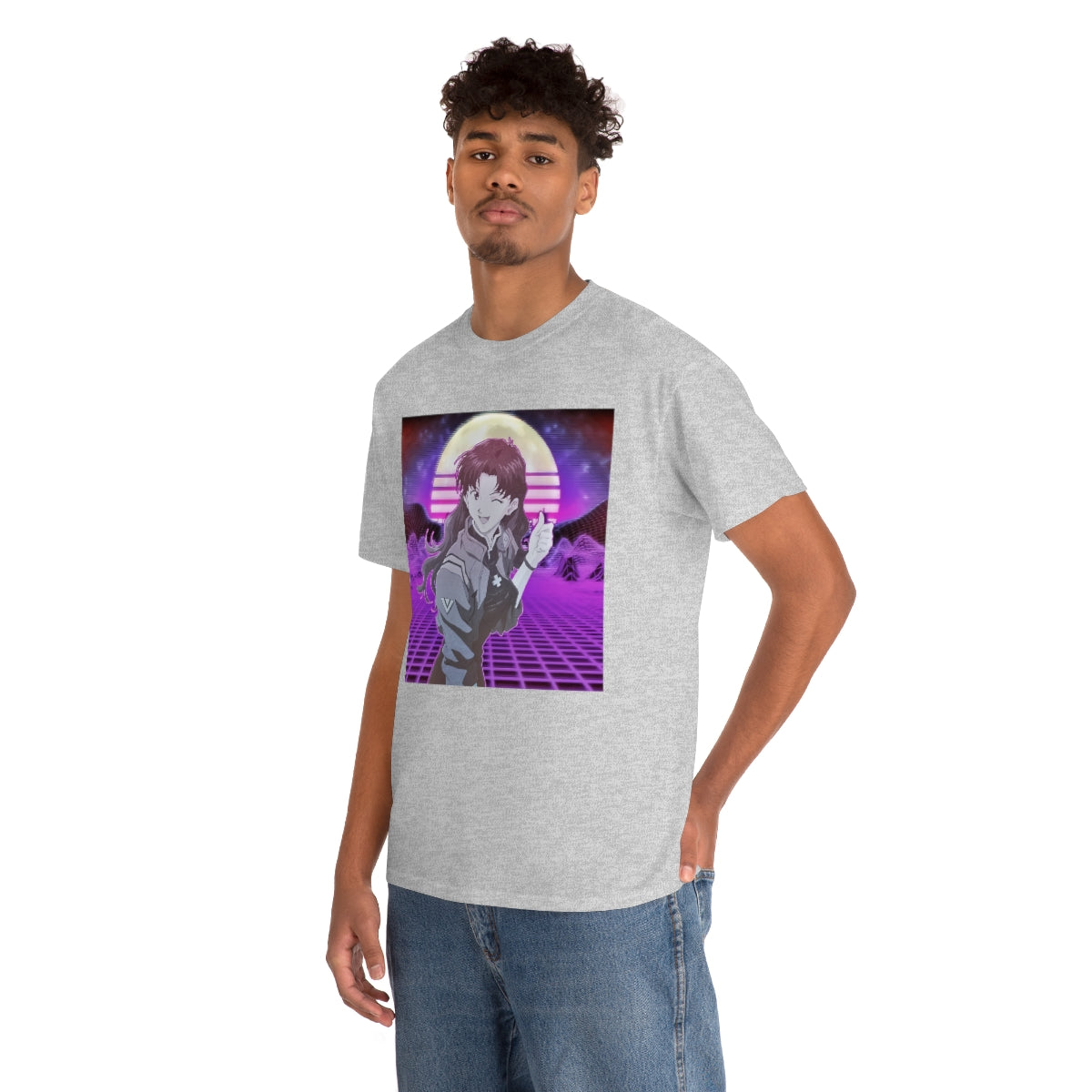 Evangelion, Misato Katsuragi,Neon Genesis Evangelion,Vaporwave, anime,Misato,Rei,Asuka,Shinji