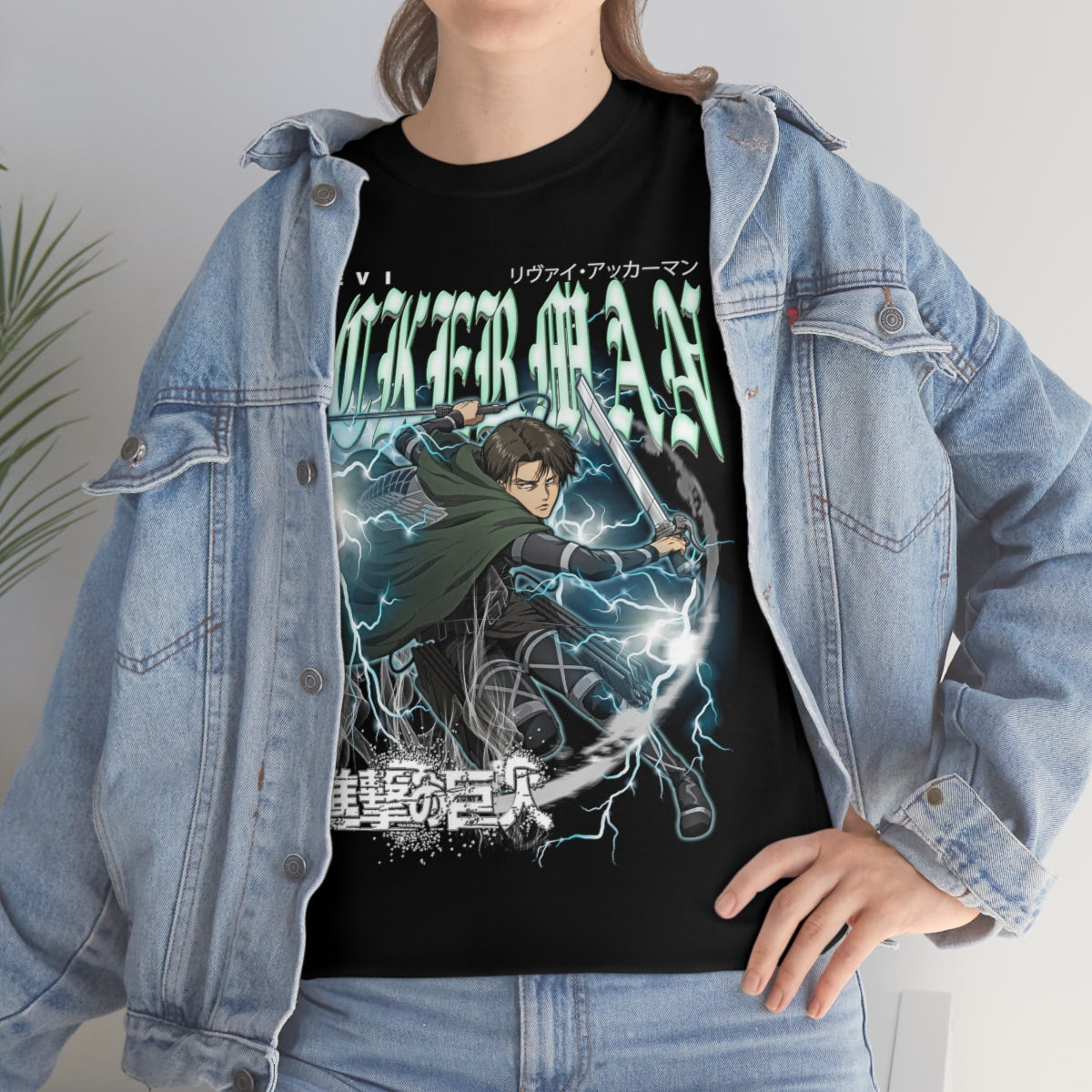 Levi ackerman shirt, Anime Shirt, Aot shirt
