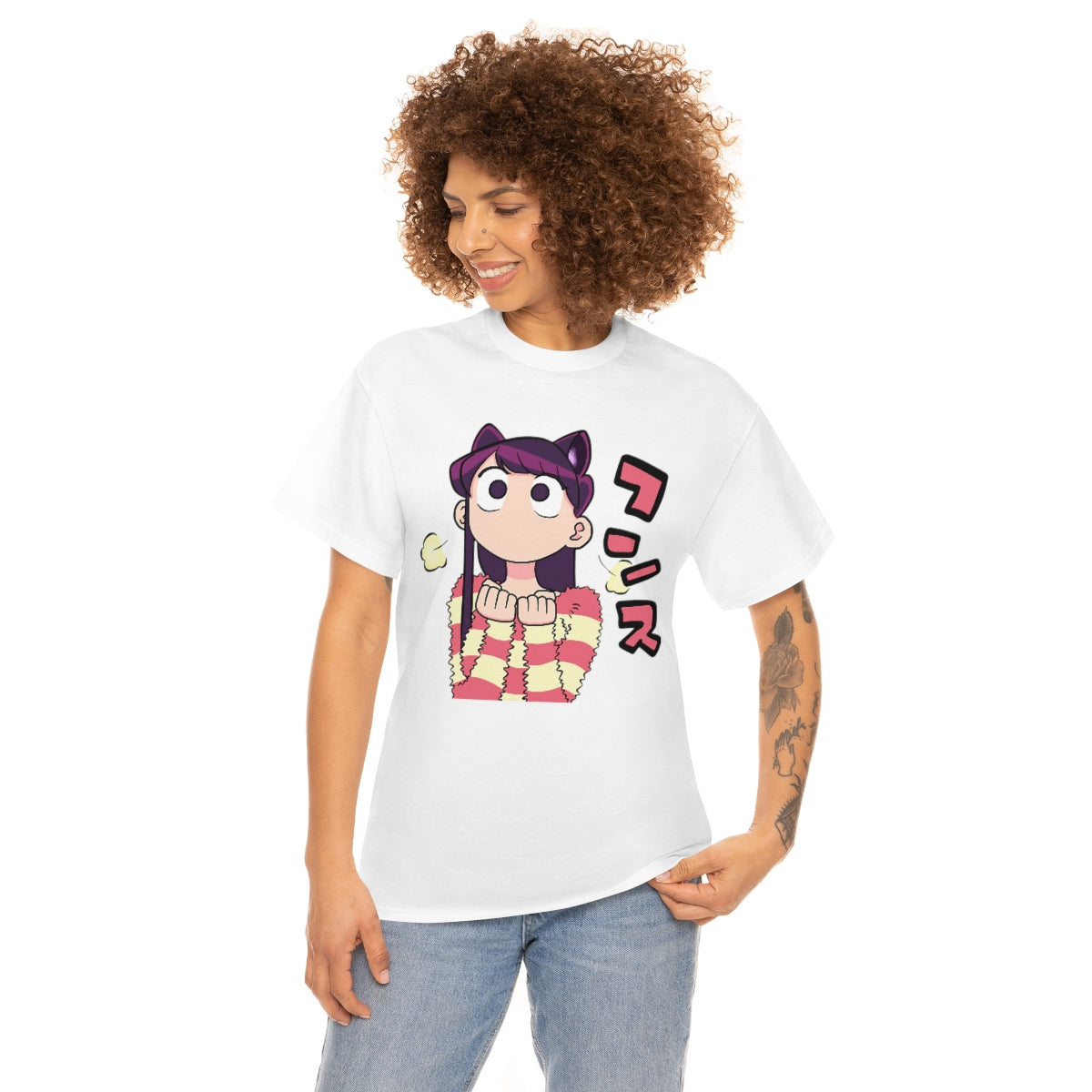 Komi Can't Communicate T-Shirt Komi Shirt Shouko Komi Shirt Anime Graphic Tee Anime T-Shirt