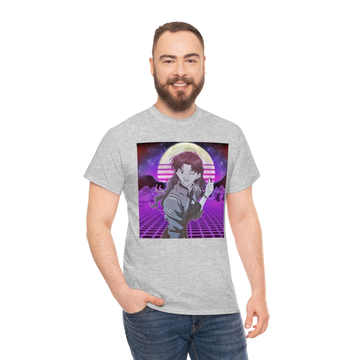 Evangelion, Misato Katsuragi,Neon Genesis Evangelion,Vaporwave, anime,Misato,Rei,Asuka,Shinji