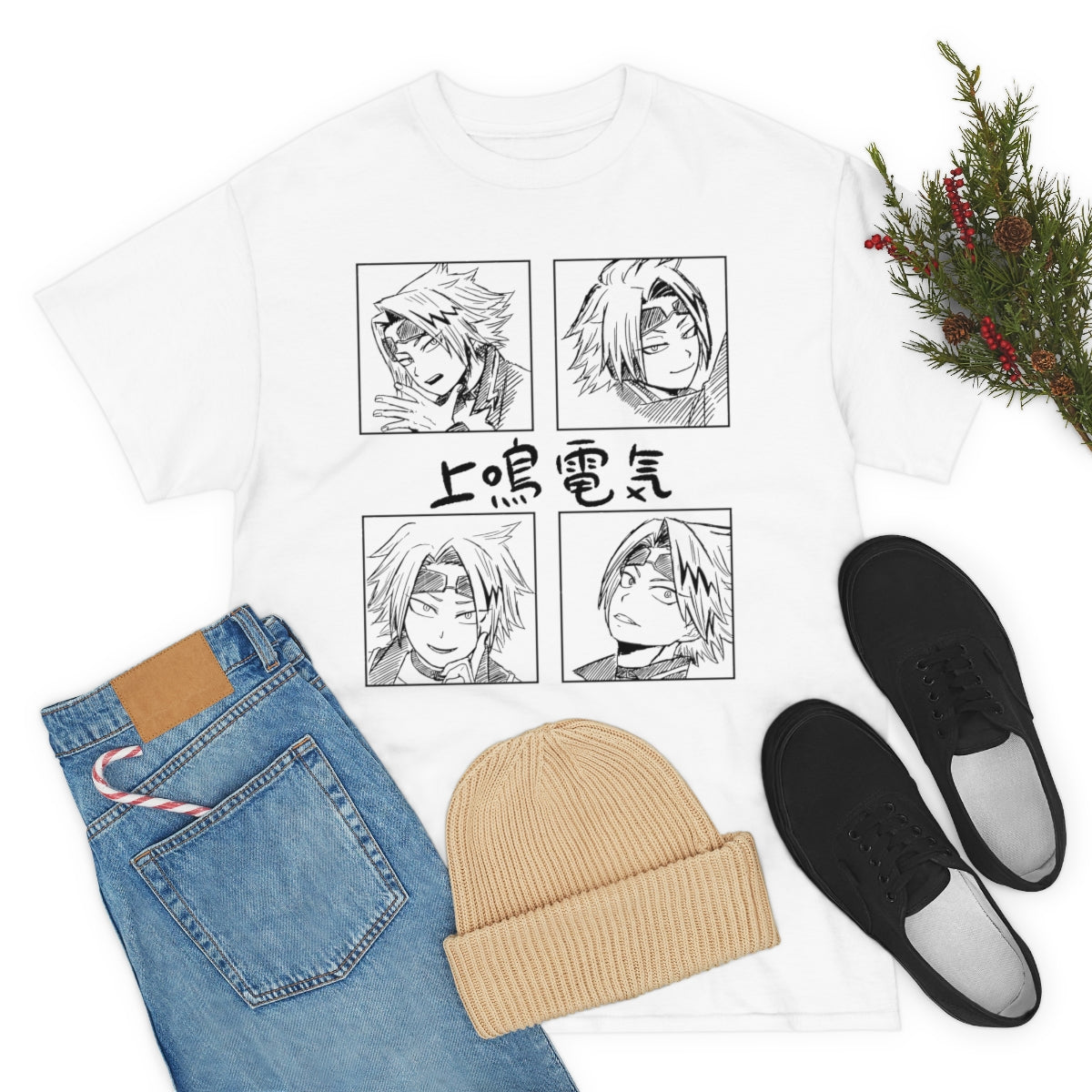 Kaminari Shirt - Boku no Hero Academia Tee - Kaminari Denki - My Hero Academy Anime Manga - BNHA Hoodie - Plus Ultra MHA