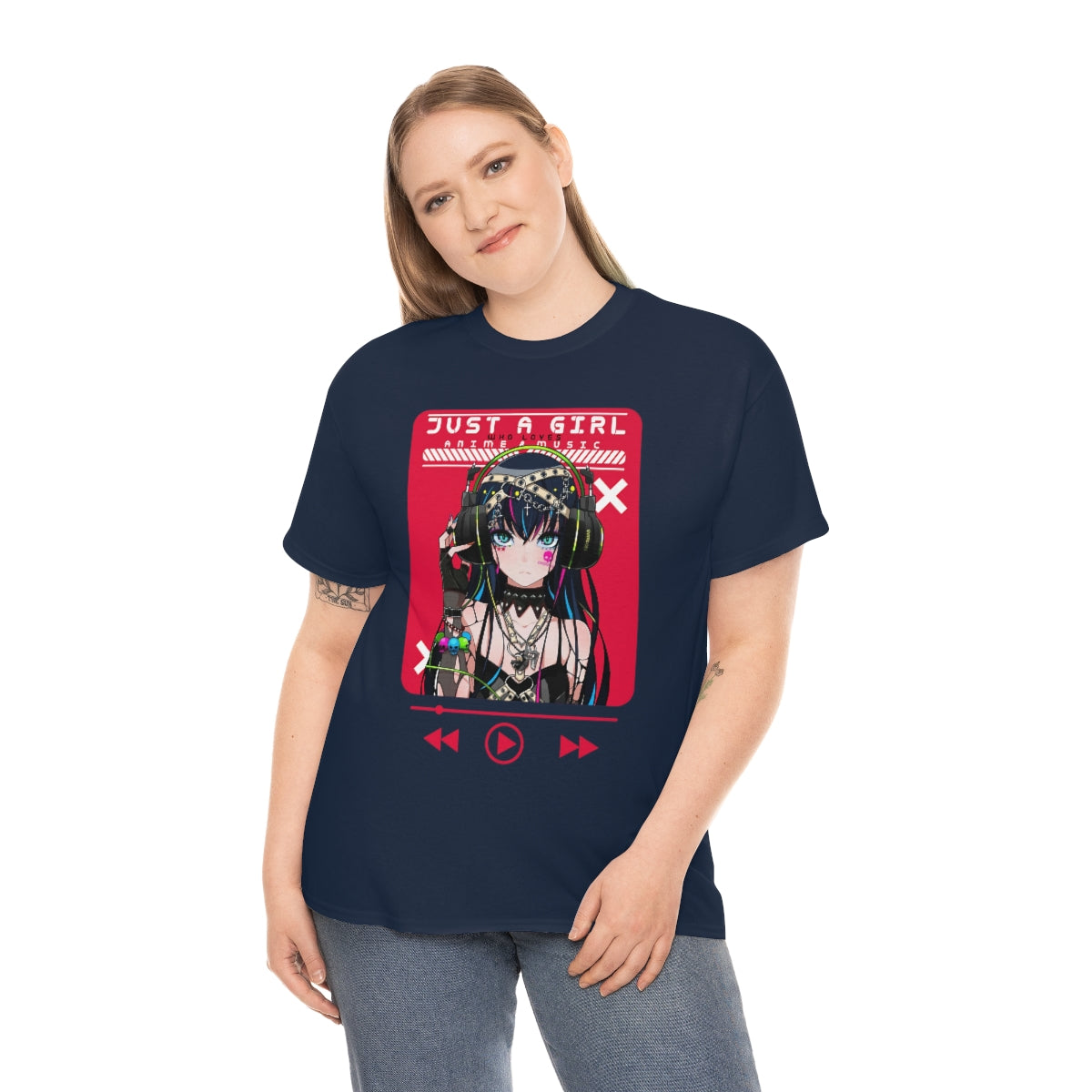 Just A Girl Who Loves Anime Sketching Shirt, Anime Shirt, Kawaii Anime Fans Shirt, Japan Culture Tee, Anime Lover Funny Anime Shirt