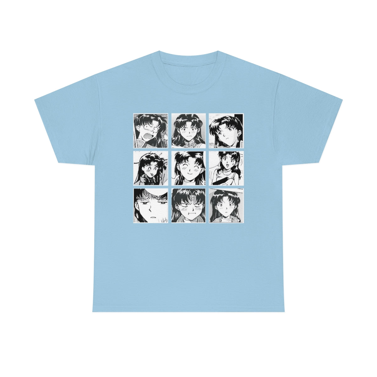 Evangelion Shirt, Misato Katsuragi, Neon Genesis Evangelion, Misato Shirt, Anime Shirt, Vaporwave Shirt, Misato, Shinji, Rei, Unisex Tee