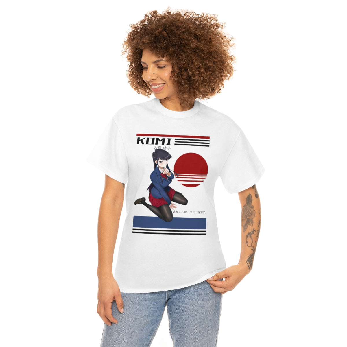 Komi San shirt, Komi Can't Communicate Tee, Anime, Shouko Komi Shirt, Anime, Anime T-Shirt, Manga Crewneck, Anime Gift