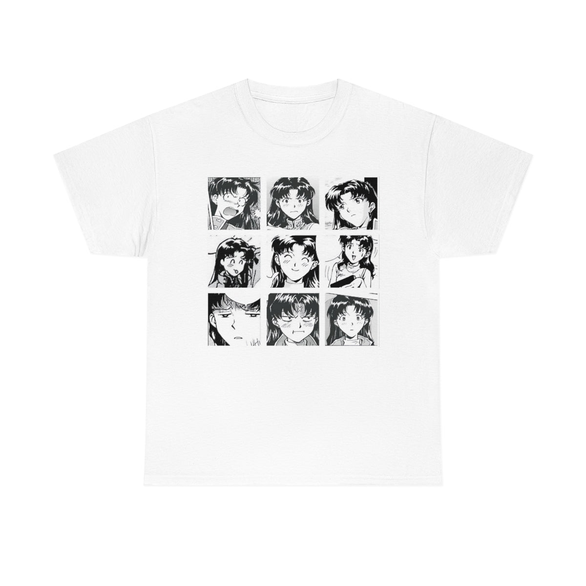 Evangelion Shirt, Misato Katsuragi, Neon Genesis Evangelion, Misato Shirt, Anime Shirt, Vaporwave Shirt, Misato, Shinji, Rei, Unisex Tee