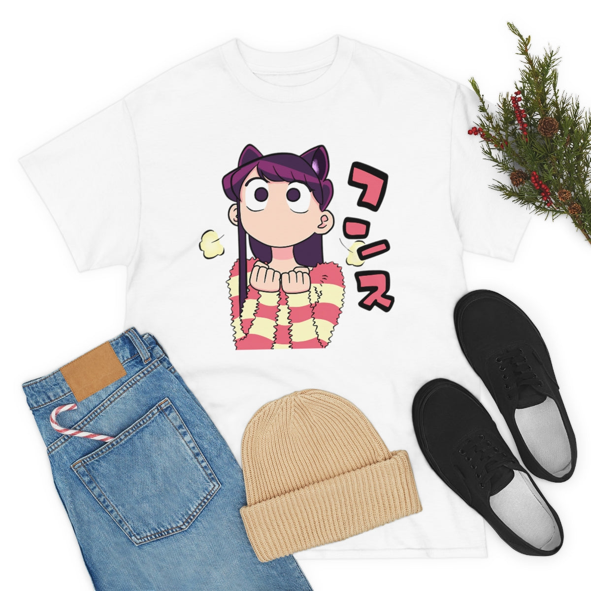Komi Can't Communicate T-Shirt Komi Shirt Shouko Komi Shirt Anime Graphic Tee Anime T-Shirt