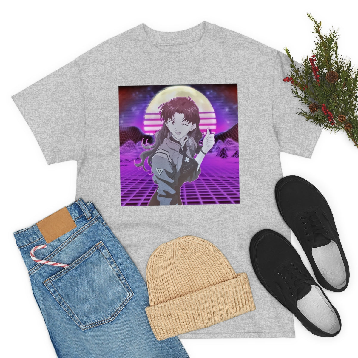 Evangelion, Misato Katsuragi,Neon Genesis Evangelion,Vaporwave, anime,Misato,Rei,Asuka,Shinji