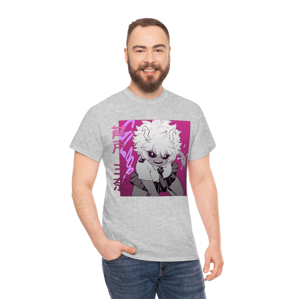 Mina Ashido Pinky My Hero Academia Tee, Boku no Hero, MHA, BNHA, Art, Anime tshirt, Manga, Kawaii, Aesthetic, Harajuku