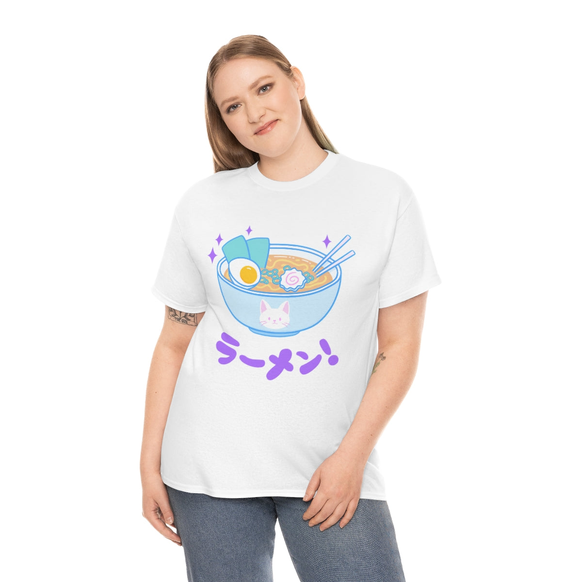 Cute Ramen Pink Kawaii Ramen Tee, Soup Noodle shirt, Pastel Clothing, Harajuku Clothing, Japanese, Egirl Eboy, Unisex