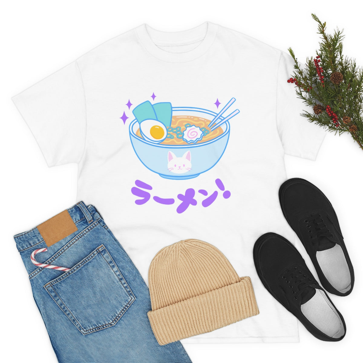 Cute Ramen Pink Kawaii Ramen Tee, Soup Noodle shirt, Pastel Clothing, Harajuku Clothing, Japanese, Egirl Eboy, Unisex