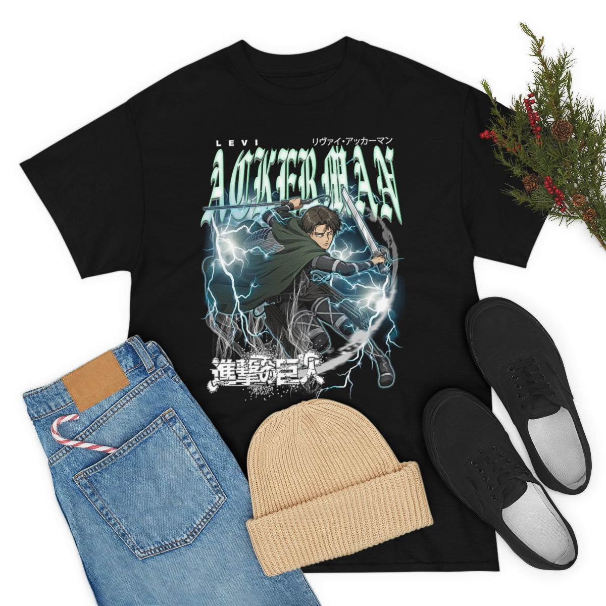 Levi ackerman shirt, Anime Shirt, Aot shirt
