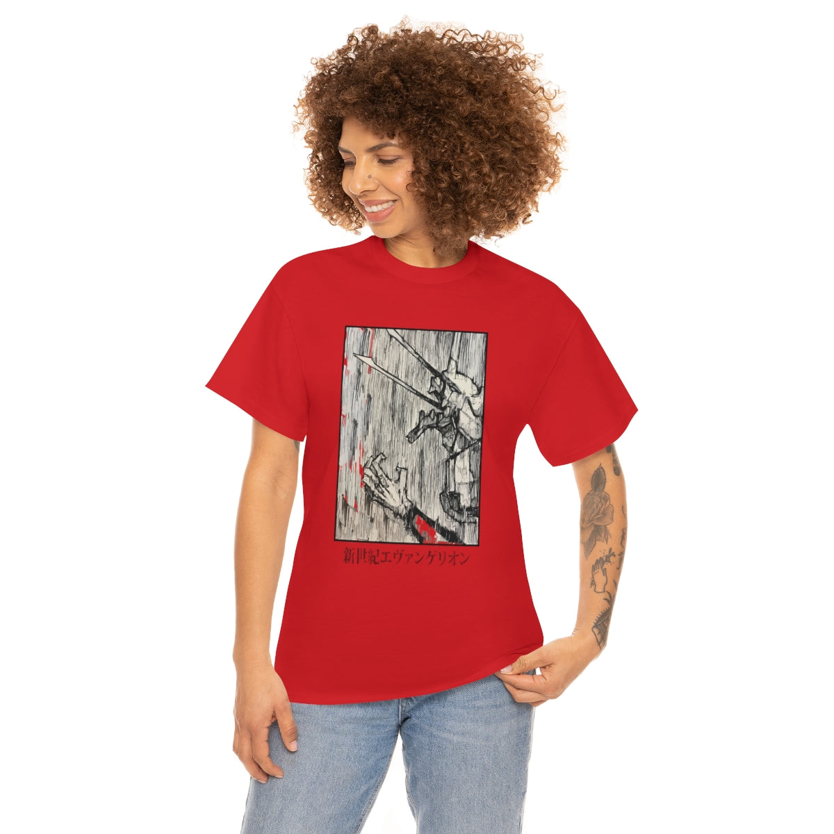 T-Shirt Neon Genesis Evangelion Rei Ayanami Manga Anime Japan Asuka Langley Lilith Kawaii Kawai Ecchi Nerv Headquaters