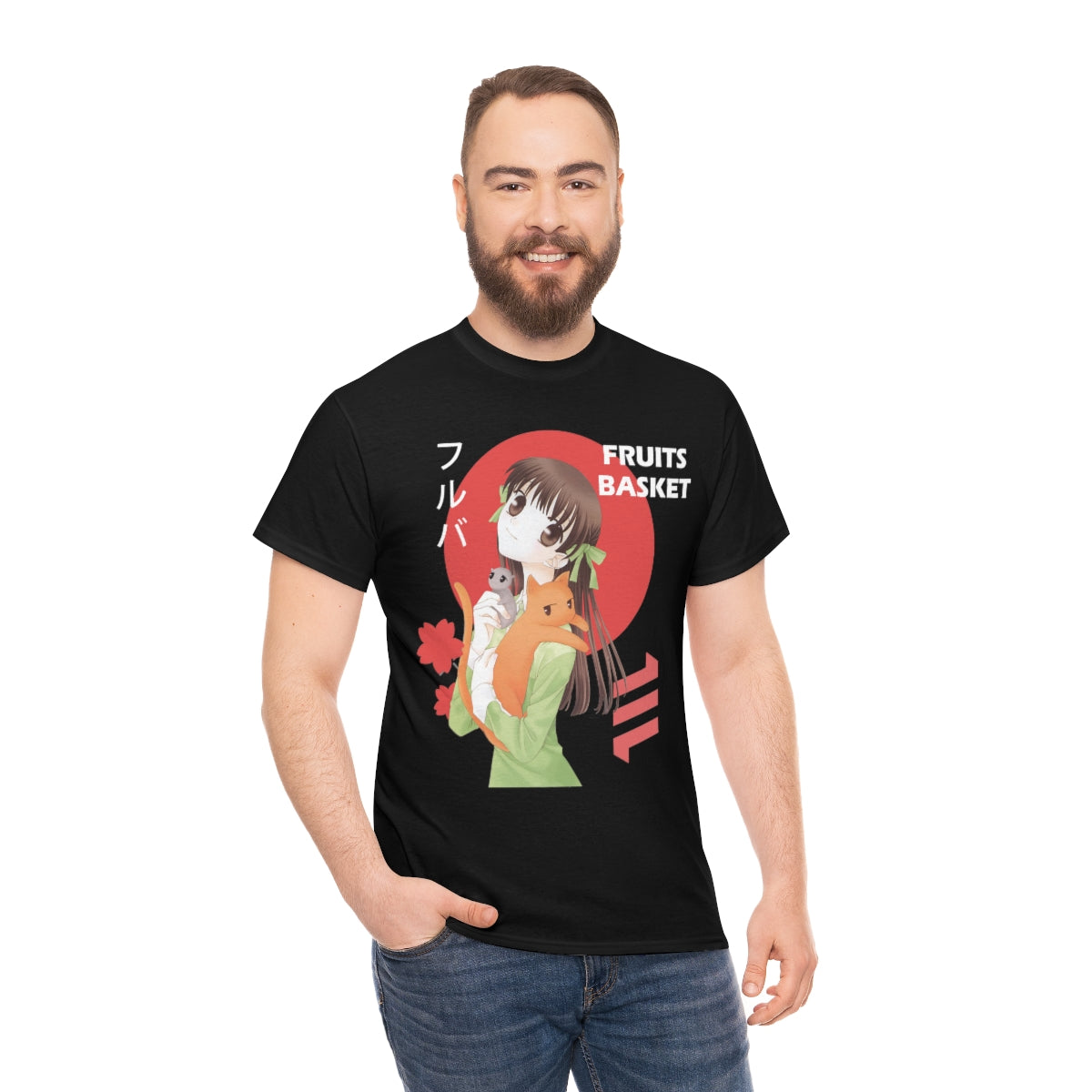 Fruits Basket Shirt, Tohru Honda Shirt, Kyo Yuki Onigiri, Cat mouse Onigiri, Anime zodiac, Anime Shirt, Manga, Cute Kawaii,Unisex Tee